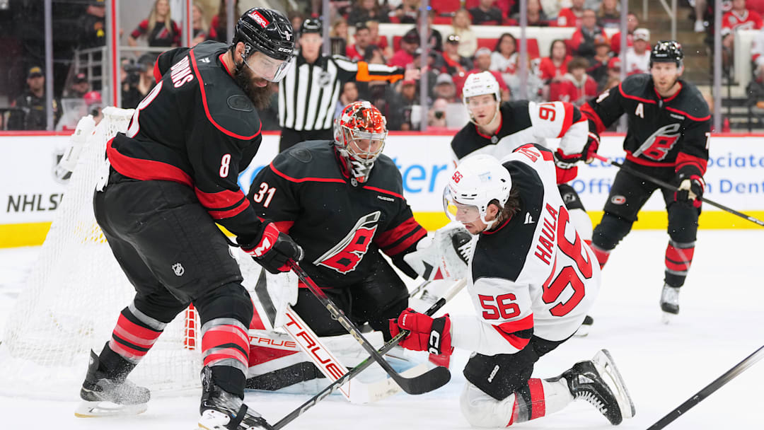 New Jersey Devils v Carolina Hurricanes - Game One
