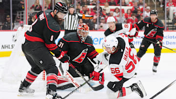 New Jersey Devils v Carolina Hurricanes - Game One
