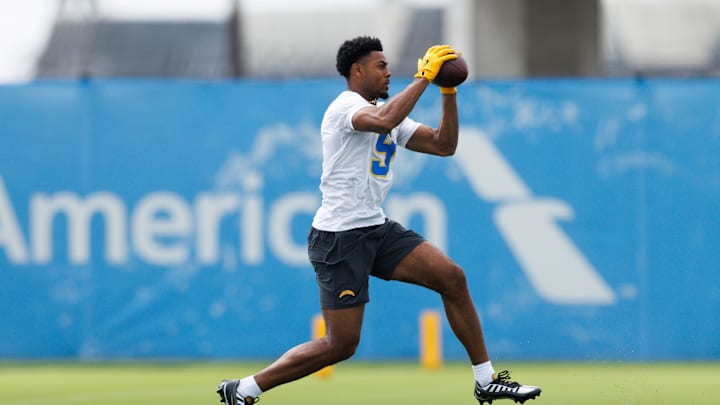 Los Angeles Chargers OTA Offseason Workout - Tre Harris