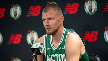 Boston Celtics, Kristaps Porzingis, Celtics injury report, Celtics Media Day, Kristaps Porzingis injury