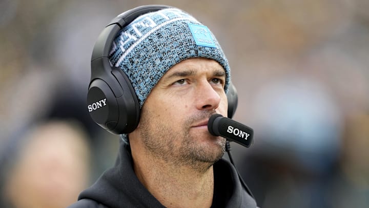 Carolina Panthers head coach Dave Canales