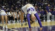 Northwestern Wildcats cheerleader 