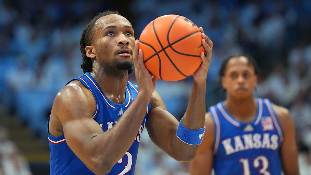 Kansas guard Darryn Peterson is the early favorite for the No. 1 pick in the 2026 NBA draft.