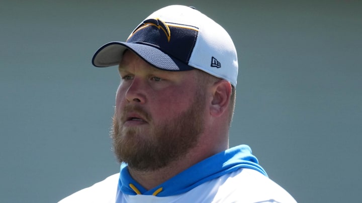 Los Angeles Chargers center Bradley Bozeman