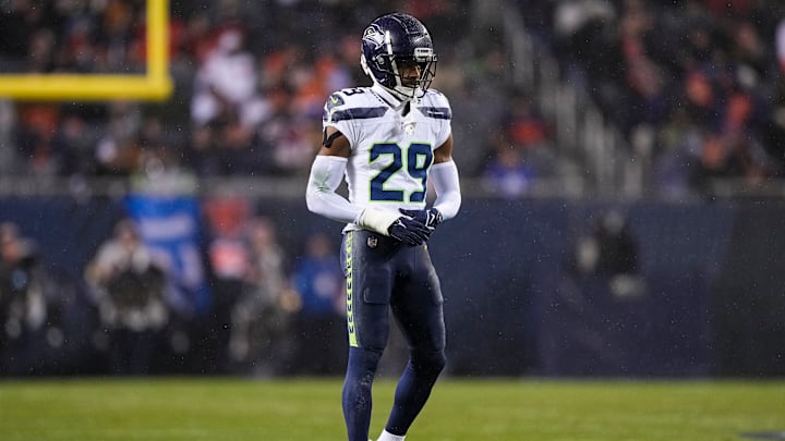 Josh Jobe of the Seattle Seahawks