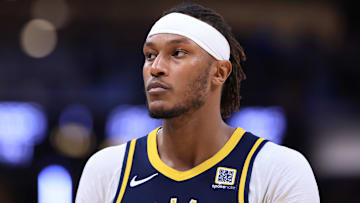 Indiana Pacers center Myles Turner (33).