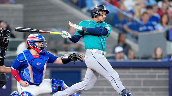 American League Championship Series - Seattle Mariners v Toronto Blue Jays - Game One