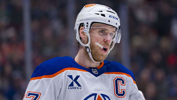 Edmonton Oilers forward Connor McDavid Edmonton Oilers forward Connor McDavid