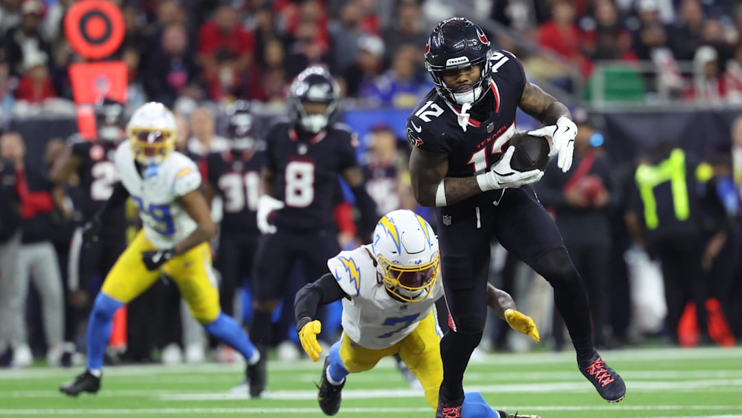 Houston Texans wide receiver Nico Collins Houston Texans wide receiver Nico Collins