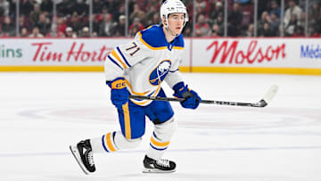 Buffalo Sabres first-year forward Ryan McLeod