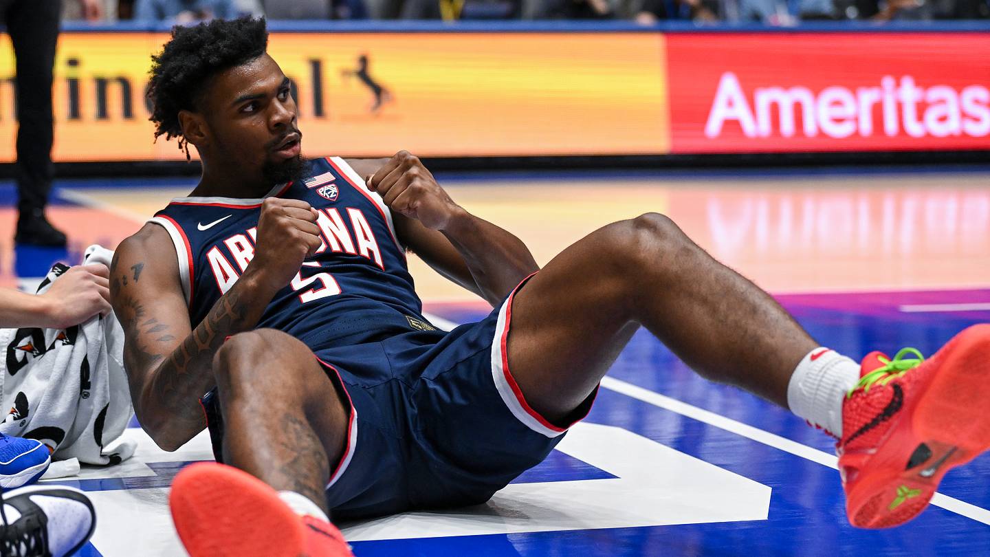 KJ Lewis announces Arizona return three weeks after declaring for 2024 NBA Draft - Vimarsana News