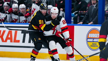 New Jersey Devils v Vancouver Canucks