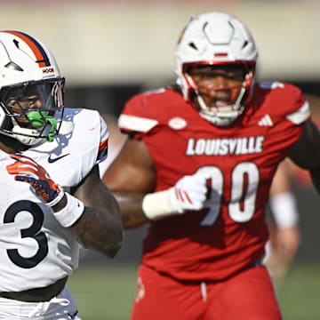 Virginia running back J'Mari Taylor