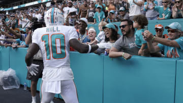 Tyreek Hill, Dolphins fans