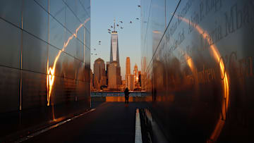 Sunset in New York City