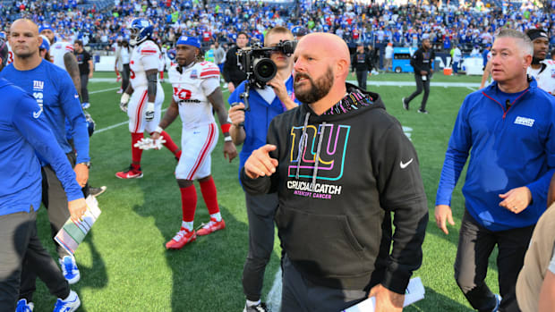 New York Giants coach Brian Daboll