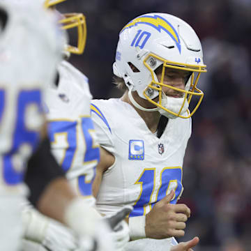 Los Angeles Chargers quarterback Justin Herbert