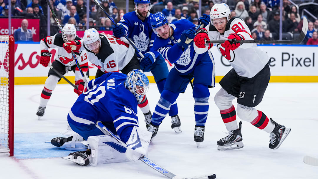 New Jersey Devils v Toronto Maple Leafs