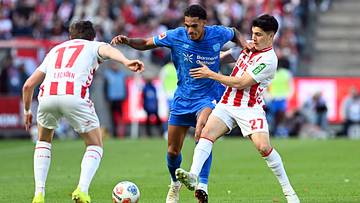 Felipe Chávez (re.) im Einsatz für den Effzeh