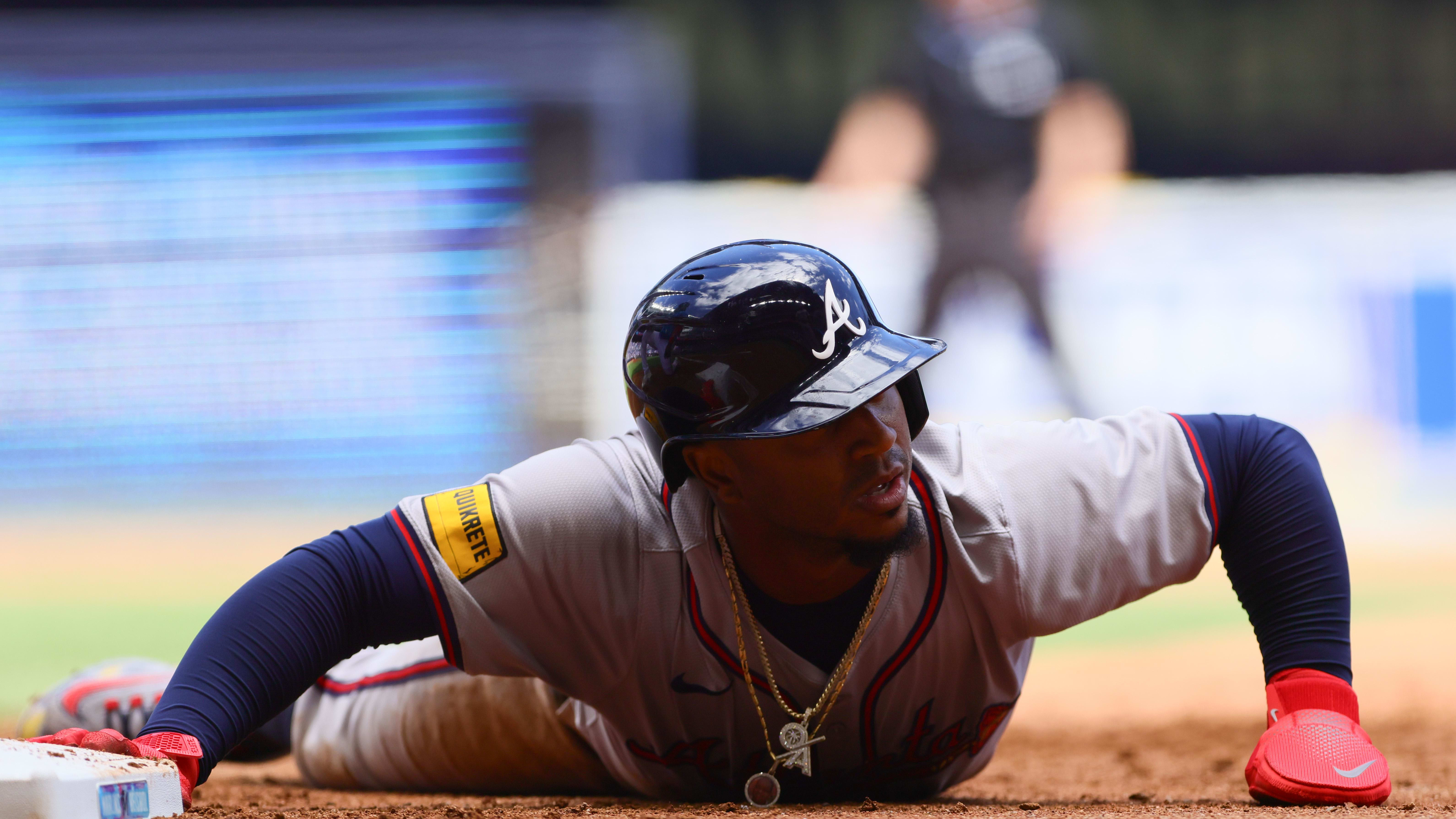 Atlanta Braves second baseman Ozzie Albies is heading to the injured list with a broken toe