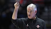 San Diego State Aztecs head coach Brian Dutcher. 