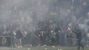Les supporters stéphanois ne sont pas à leur premier débordement
