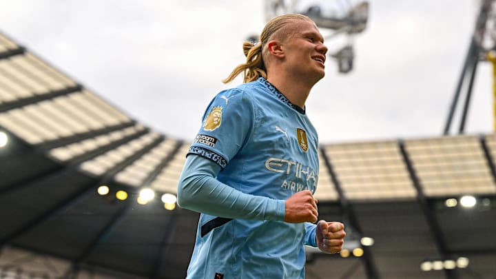 Erling Haaland will lead Manchester City's line in the FA Cup quarterfinals. Erling Haaland will lead Manchester City's line in the FA Cup quarterfinals.