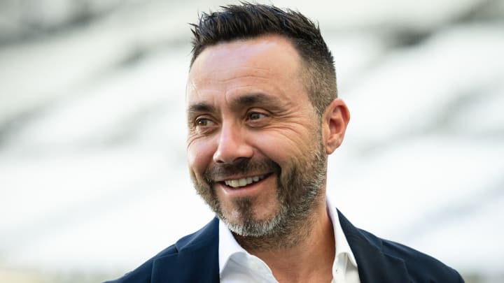 Roberto De Zerbi, le nouveau manager de l'OM Roberto De Zerbi, le nouveau manager de l'OM