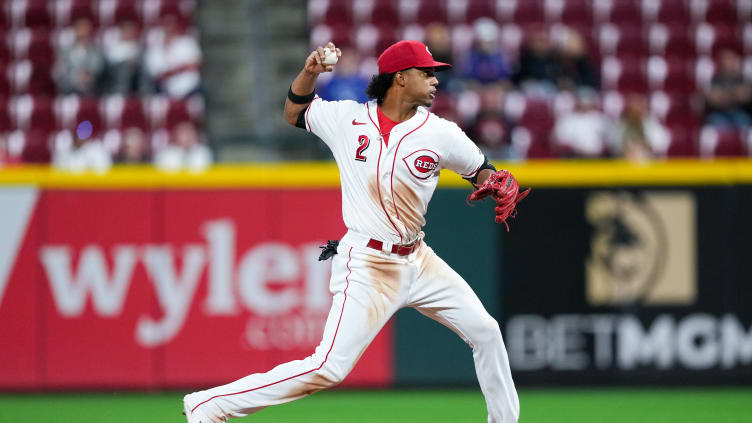 Cincinnati Reds infielder Jose Barrero