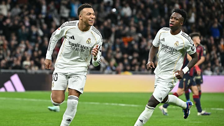 Mbappé a marqué contre Levante ce samedi.