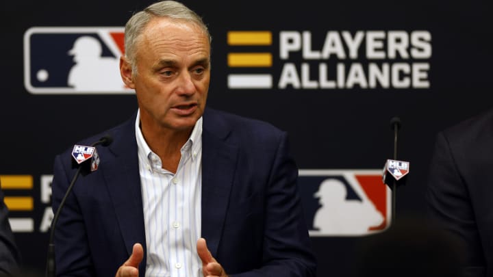 Rob Manfred es el comisionado de la MLB