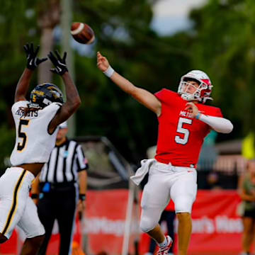 Milton (Georgia) quarterback Luke Nickel has committed to the Miami Hurricanes.