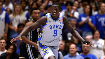 Army v Duke; Duke basketball center Khaman Maluach