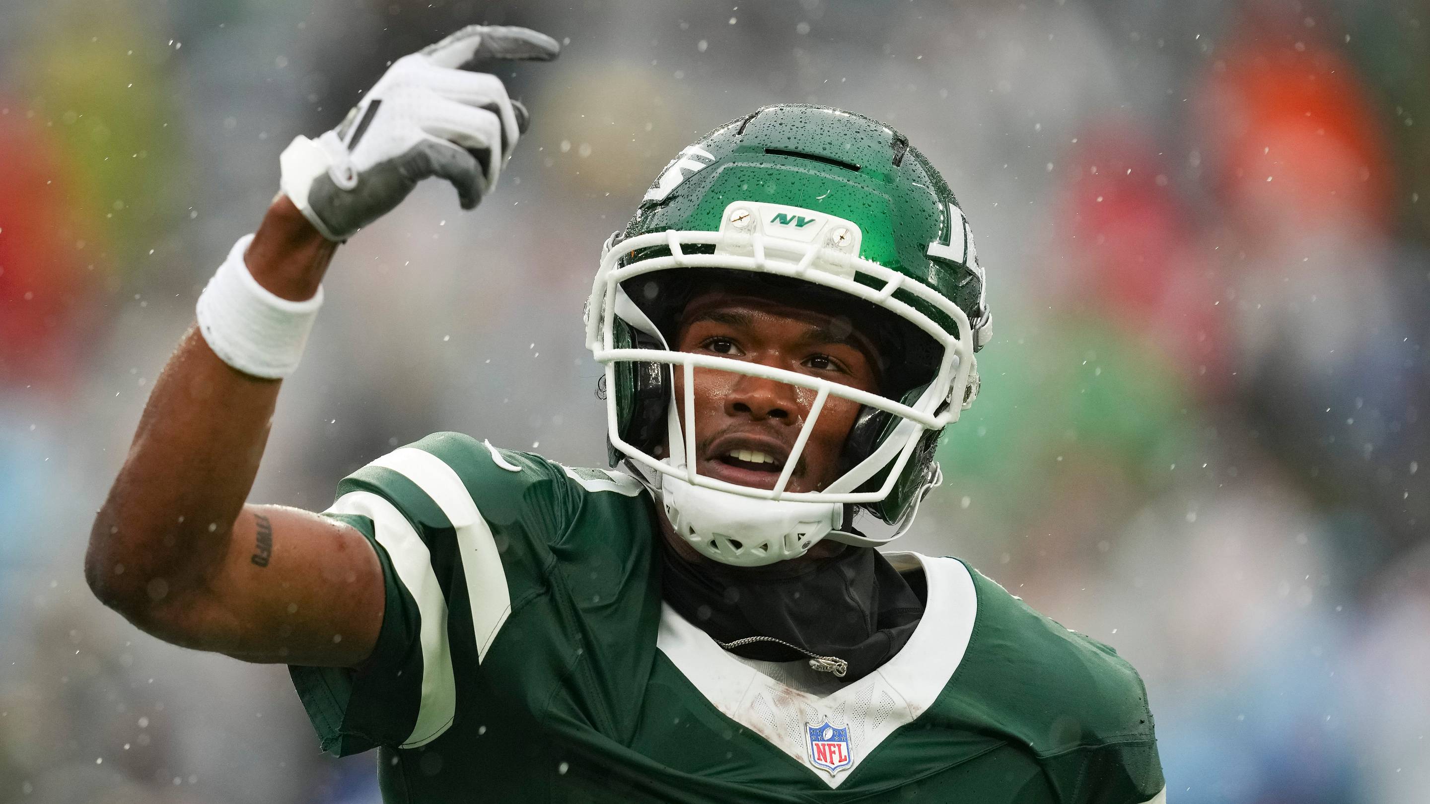 Garrett Wilson understands the gravity of Jets-Patriots matchup