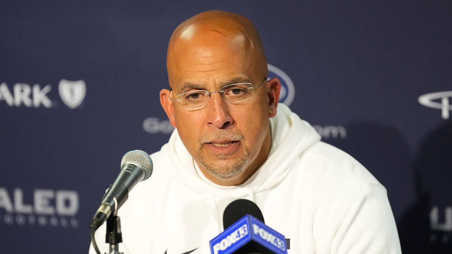 Penn State's James Franklin Apologizes for Press Conference Reaction