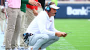 Ole Miss coach Lane Kiffin has been linked to the LSU and Florida head coaching vacancies in recent weeks. 