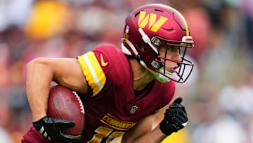 Washington Commanders wide receiver Luke McCaffrey