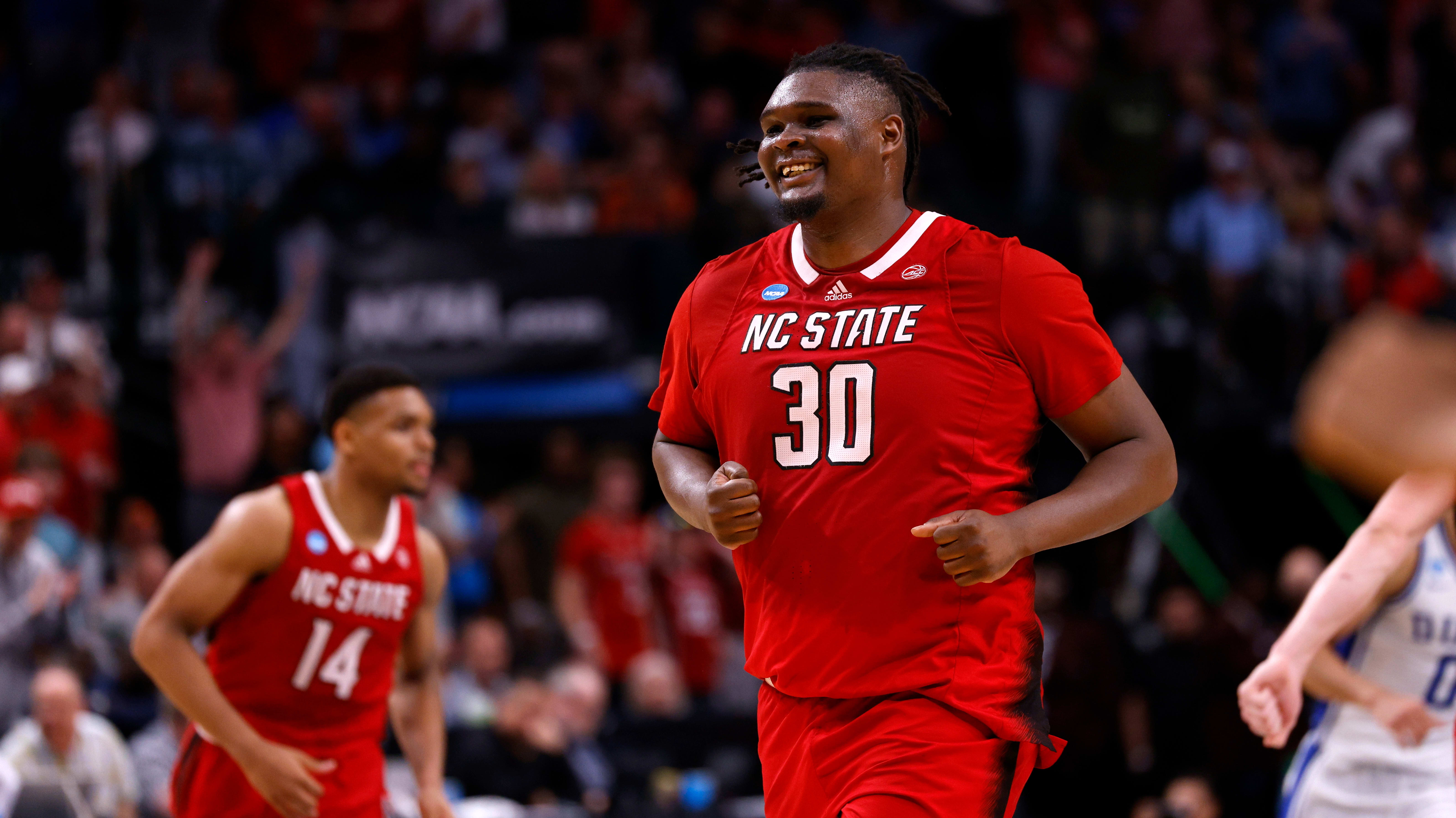 NC State Wolfpack's DJ Burns Jr.