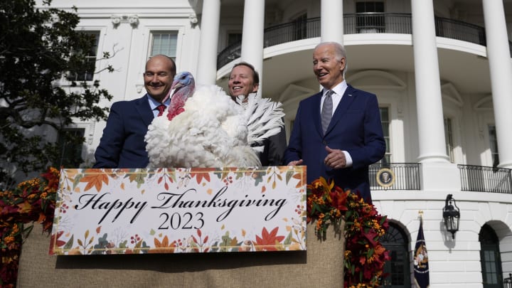 President Biden Pardons The National Turkey Ahead Of Thanksgiving Day