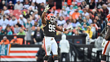 Myles Garrett: Miami Dolphins v Cleveland Browns