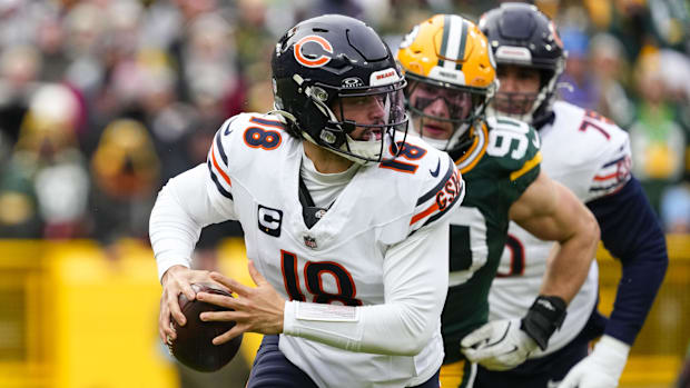 USC Trojans Caleb Williams Peyton Manning NFL Chicago Bears NFC North Ben Johnson Detroit lions Minnesota Vikings Big Ten