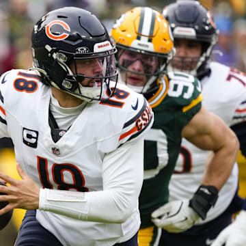 Caleb Williams, last year at Green Bay, showed he could handle cold weather games. 