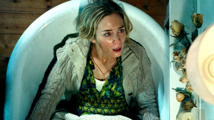 Emily Blunt in A QUIET PLACE, from Paramount Pictures.