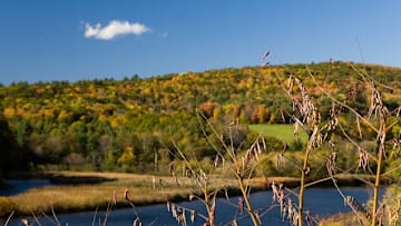 Autumn season in Vermont.