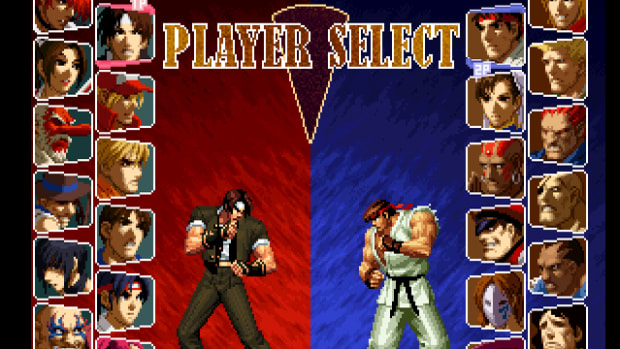 SVC Chaos character select.