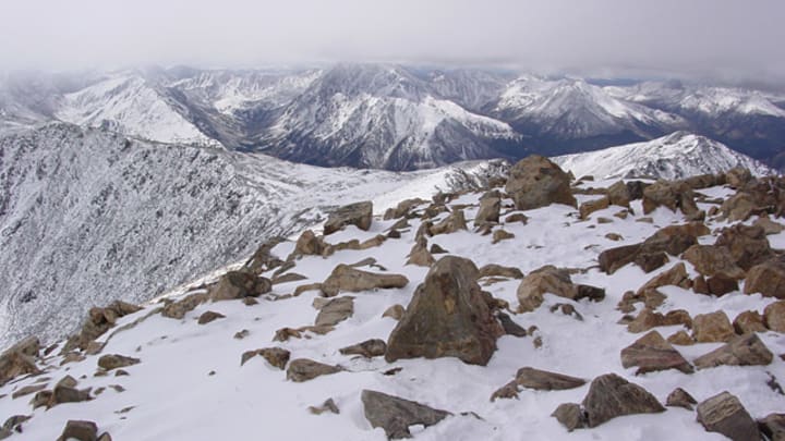 Mount Elbert in September