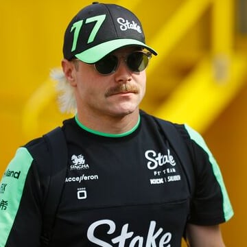 Valtteri Bottas, Stake F1 Team KICK Sauber, arrives at the track ; 2024 Italian Grand Prix, Formula One World Championship