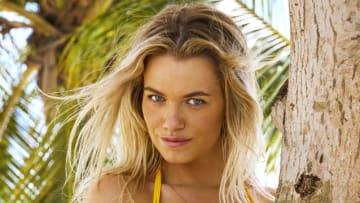 Hailey Clauson was photographed by Ben Watts in Barbados.