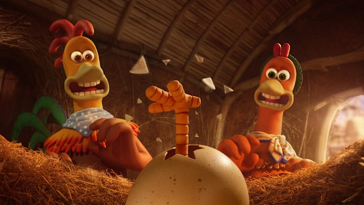 CHICKEN RUN: DAWN OF THE NUGGET - (L to R): Rocky (Zachary Levi) and Ginger (Thandiwe Newton) are back, in CHICKEN RUN: DAWN OF THE NUGGET - the eagerly anticipated sequel to Aardman’s hit film, CHICKEN RUN. CHICKEN RUN: DAWN OF THE NUGGET will make its debut only on Netflix in 2023.

CHICKEN RUN: DAWN OF THE NUGGET will make its debut only on Netflix in 2023. Cr: Aardman/NETFLIX © 2022