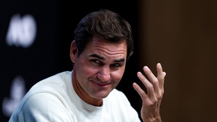Roger Federer at the 2026 Australian Open Previews